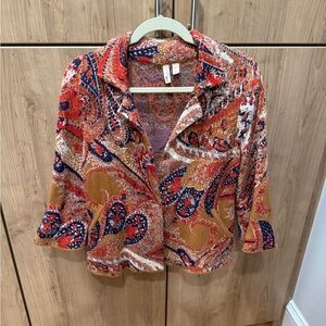Anthropologie Paisley Sweater
